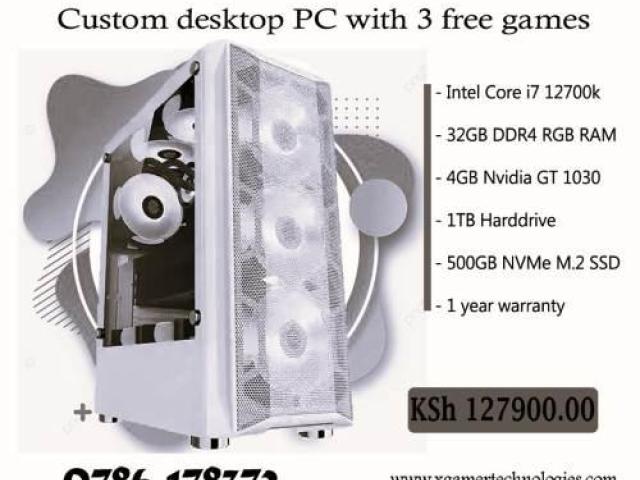 Maximize productivity with our custom Core i7 12thgen PC