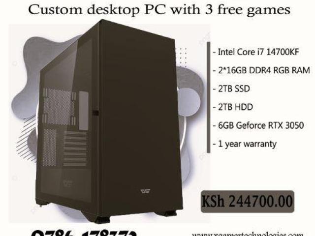 Maximize productivity with this custom Core i7 14thgen PC