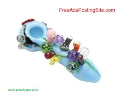 Empire Glassworks Small Great Barrier Reef Spoon Pipe