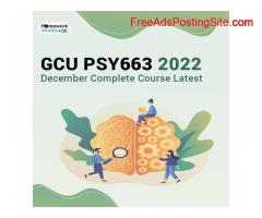 GCU PSY663 2022 December Complete Course Latest