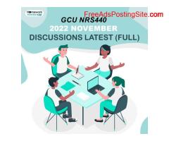 GCU NRS440 2022 November Discussions Latest (Full)