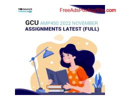 GCU AMP450 2022 November Assignments Latest (Full)