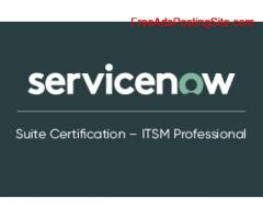 Pass Your Servicenow ITSM Certification - Easy & Updated Version