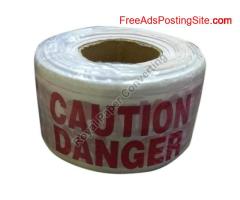 Best quality warning tape manufacturers in India | Royal Paper Converting
