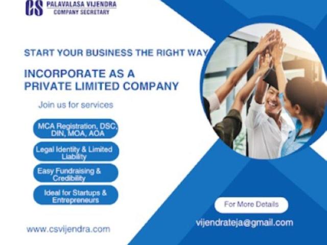 CS Vijendra & Co – Expert Company Incorporation Services in Hyderabad
