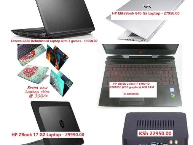 Fully tested refurbished Notebooks and Laptops