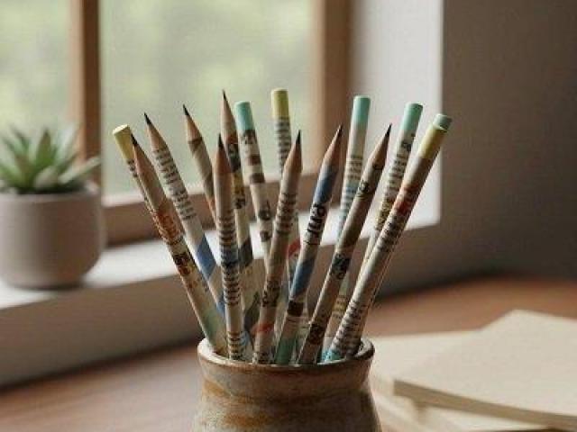 Paper Pencils – Eco-Friendly & Recyclable Pencils for Everyday Writing