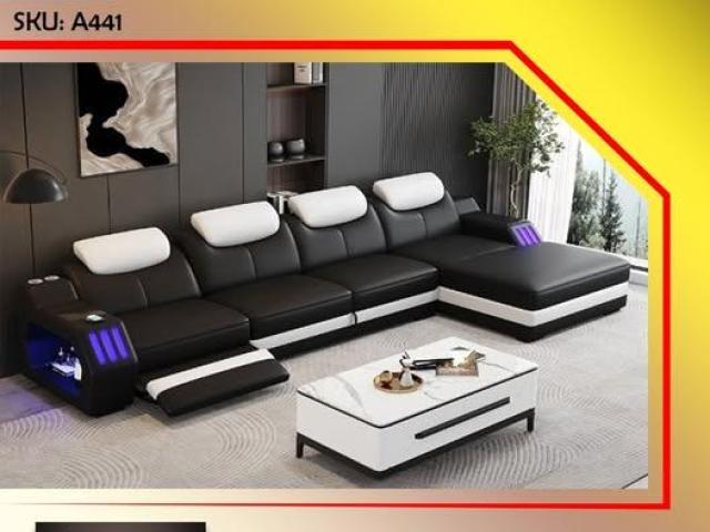 Leather Modern Sofa