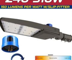 240-310W Shoebox LED Light | American Lighting Systems