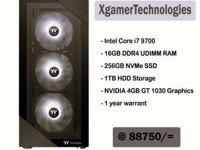 Core i7 16GB RAM custom made tower desktop PC