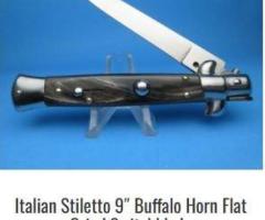 Classic Craft | Frank B Italian Stiletto Knife Maniago, Italy