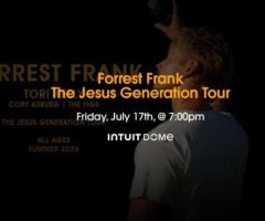 Forrest Frank The Jesus Generation Tickets