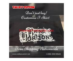 Buy Your Customized T-Shirts Only At Valley Custom