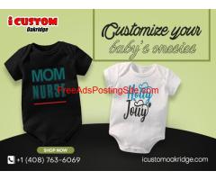 Get Your Customized Baby Onesies From iCustom Oakridge