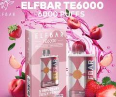 ELF BAR TE6000 PUFFS VAPE POD JETABLE