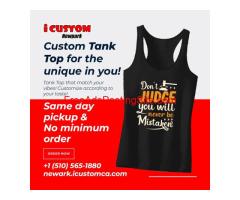 Get Your Customized Tank Tops from iCustom Newpark