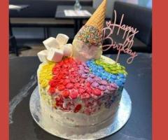 Gelato Birthday Cake- Tasty & Delicious