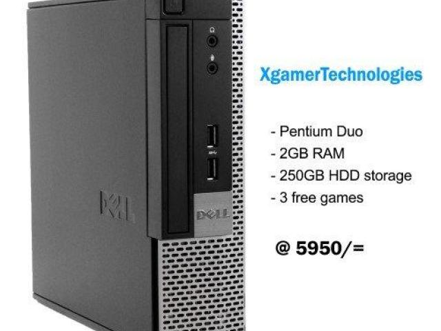 Inspected and tested ex UK Dell Pentium desktop