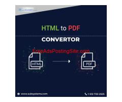 HTML to PDF Converter Instantly Convert Your HTML files