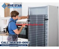 Get Refrigerator Repair Services at Your Doorstep | Five Star Same Day Appliance Repair