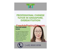 Professional Chinese Tutor in Singapore, Everdaytuition