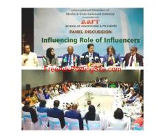 Conference on Role of Influencers at Marwah Studios