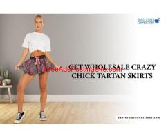 Get Wholesale Crazy Chick Tartan Skirts
