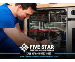 Expert Dishwasher Repair Near Me- Five Star Same Day Appliance Repair