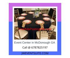 Hire JW Event Suite for the best baby shower venues in Atlanta GA