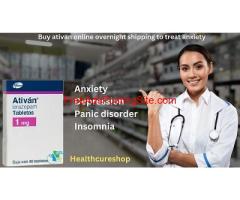 Buy ativan online next day delivery to mitigate anxiety and depression
