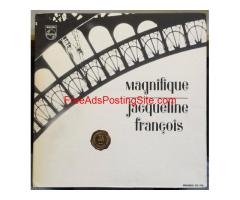 Pop Vinyl LP Record Magnifique By Jacqueline Francois w/booklet - In French VG+