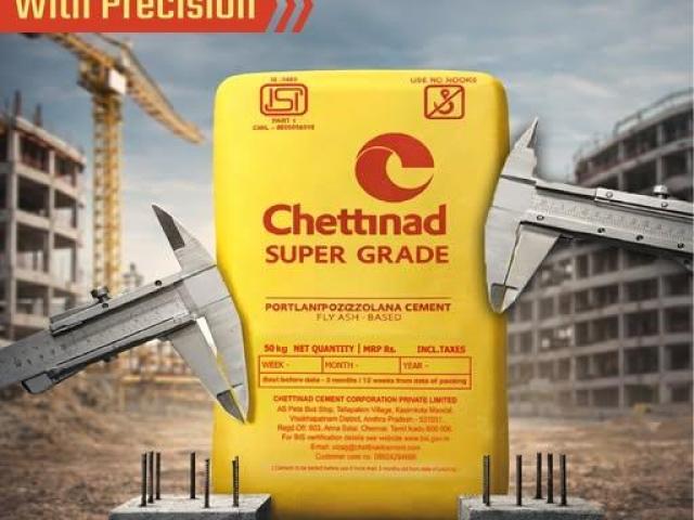 Sri Mahaganapathi Steels – Reliable Chettinad Cement Supplier in Handpost