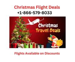 Book Cheap Christmas Flight Tickets +1-866-579-8033