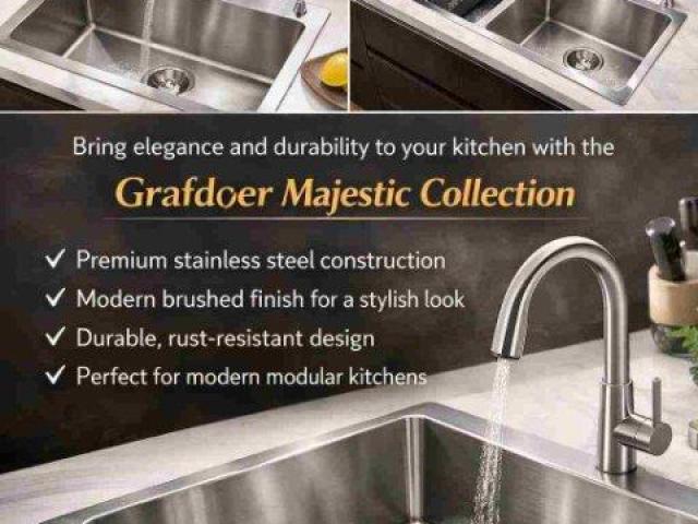 Premium Majestic Collection Kitchen Sink – Stylish & Durable for Modern Kitchens