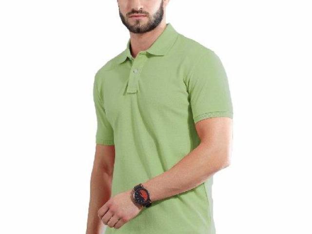 Unisex Solid Polo T-Shirt | Premium Cotton Knit