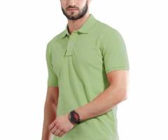 Unisex Solid Polo T-Shirt | Premium Cotton Knit