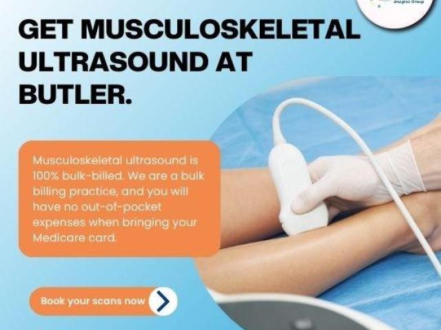 Get your Musculoskeletal Ultrasound at Butler Medical Imaging. (08) 9544 3999
