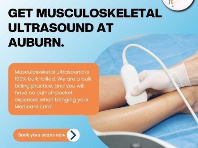 Get your Musculoskeletal Ultrasound at Auburn Radiology. (02) 8315 8292
