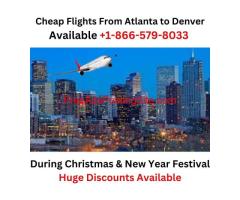 Book Cheap Flights from Atlanta to Denver +1-866-579-8033