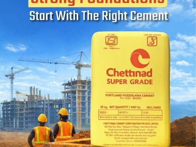Ganesh Traders – Trusted Chettinad Cement Dealer in Anantapur
