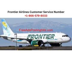 Frontier Airlines Customer Service Number +1-866-579-8033