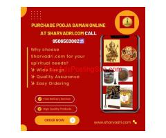 Purchase  Pooja Saman Online at Sharvadri.com - Call 9506503082