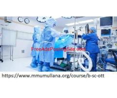 bsc operation theatre technology colleges in north india