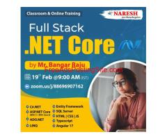 Free Demo On Full Stack .Net Core by Naresh IT