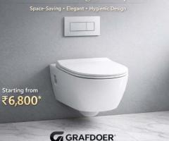 Modern Wall Hung Sanitary Ware – Stylish & Space-Saving Bathroom Solutions