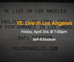 YE Los Angeles Tickets
