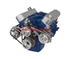 CVF Racing Ford 289-302-351W V-Belt System – Alternator & Power Steering–302-PS-SYSTEM