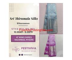 Bridal Silk Sarees in Kurnool || Sree Thirumaal Silks
