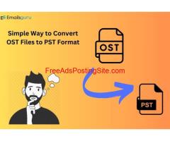High Rated Tool in USA to Convert OST Files to PST Format