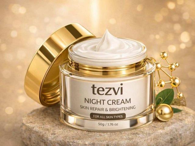 Tezvi Night Cream for Dark Spots & Skin Repair | Get Glowing Skin Overnight
